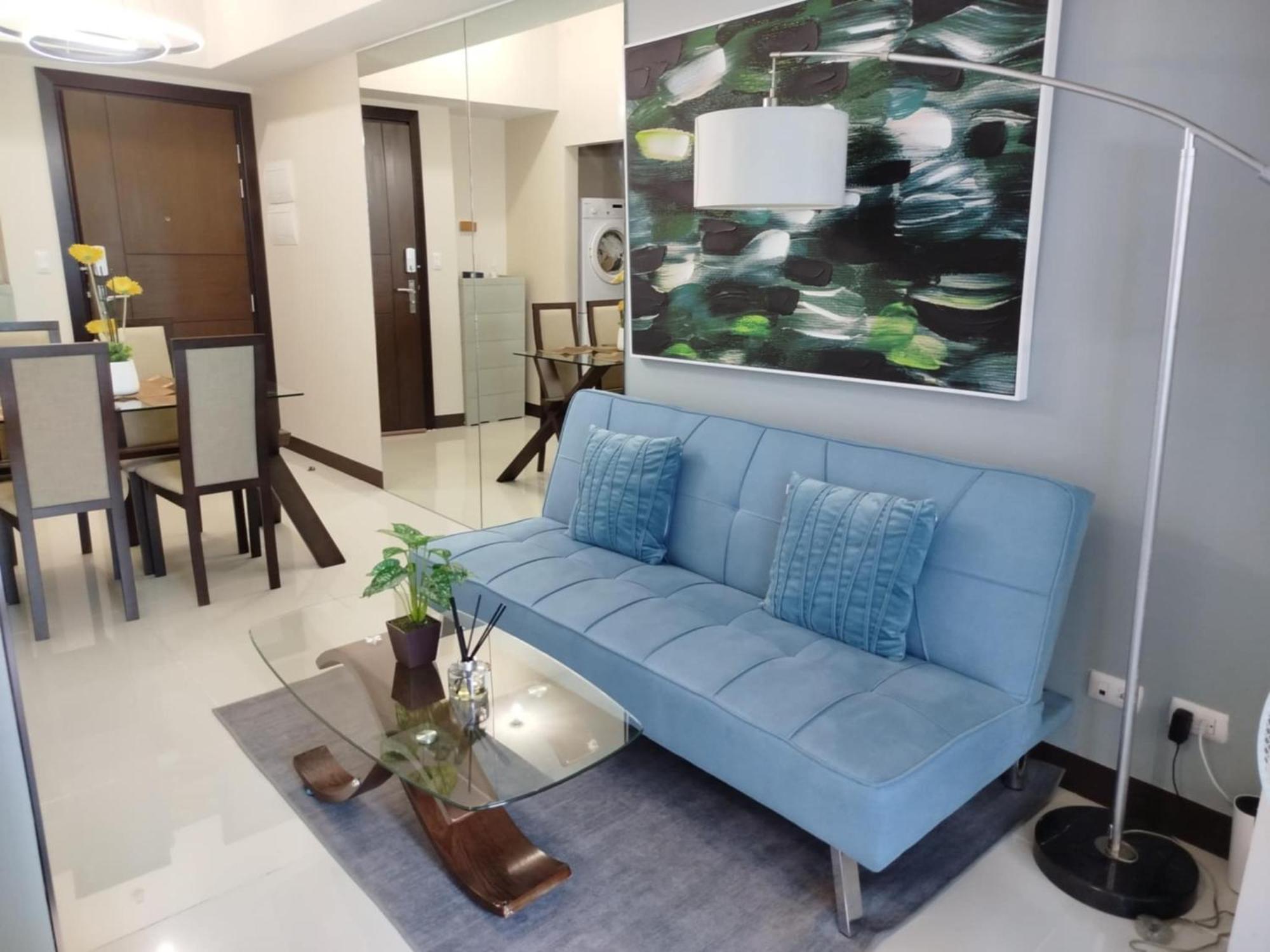 Cozy 1Br Uptown Parksuites Tower1 Bgc 마닐라 외부 사진